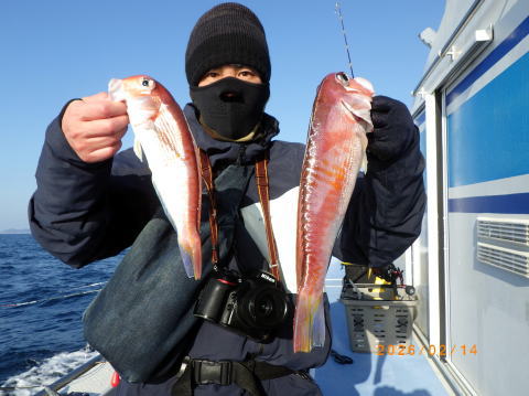 最新の釣果 聡丸